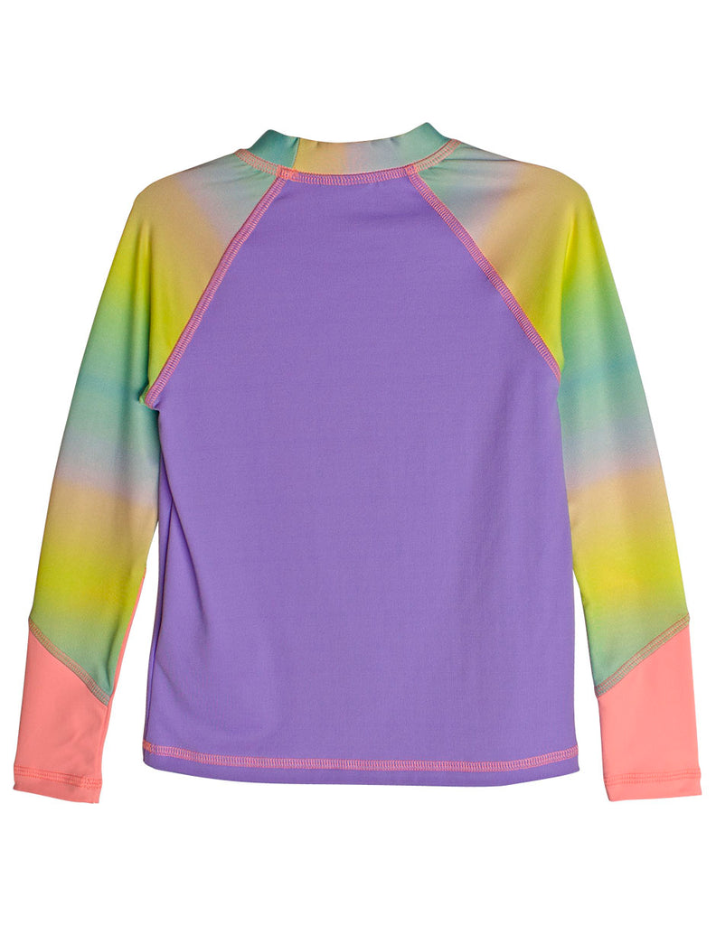 Rashguard con protección solar UPF 50+ para niña