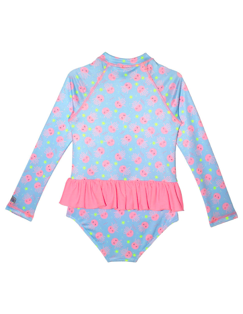 Body bikini para niña con protección solar UPF 50+